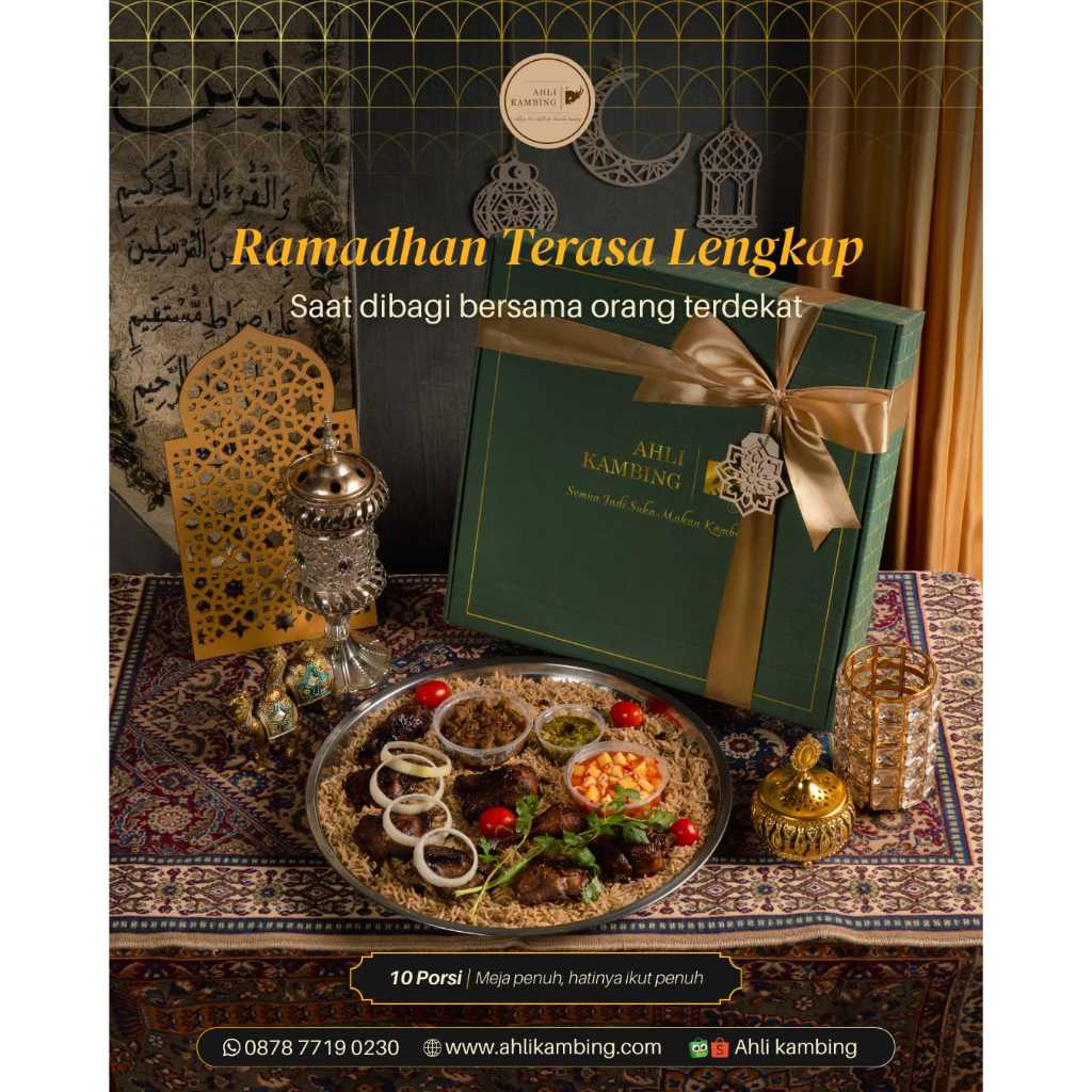 Hampers Nasi Kebuli/Mandhi Tampah 10 Porsi