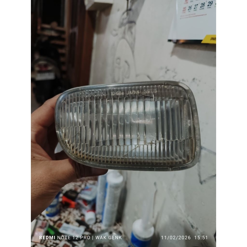 Foglamp kanan Driver Starlet Kapsul 92 93