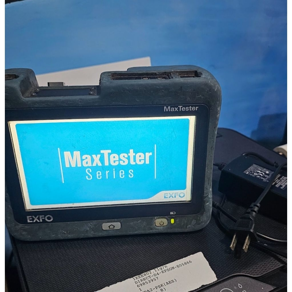 otdr exfo max tester 715B 2 lamda second