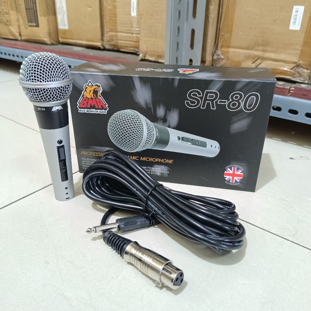 Mic Kabel BMA SR-80 Original Microphone BMA SR80 Microphone Kabel Original BMA SR 80