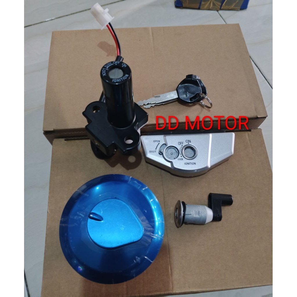 kunci kontak set CB 150R old lampu kuning non LED, original quality