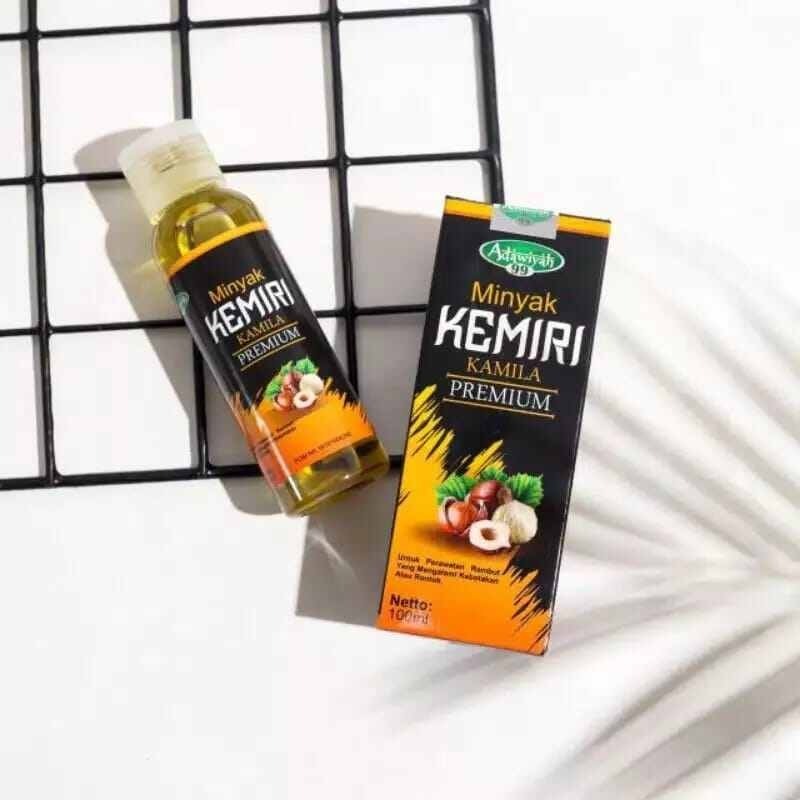MINYAK KEMIRI KAMILA Original Penumbuh Rambut Anti Rontok BPOM Minyak Kemiri Murni