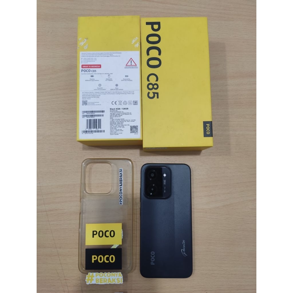 POCO C85 6/128 RAM 6/128GB RAM 6GB ROM 128GB SECOND