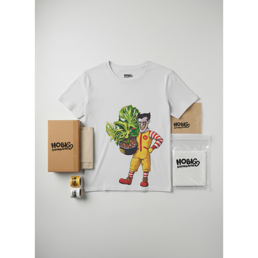 T-Shirt Kaos Plants/Tanaman AROID ID Design Premium -MCD