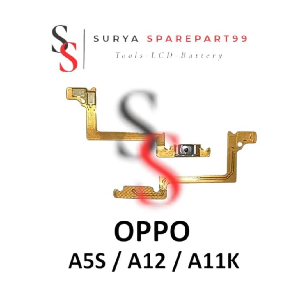 Flexible ON OFF OPPO A5S / A12 / A11K ON + OFF Original