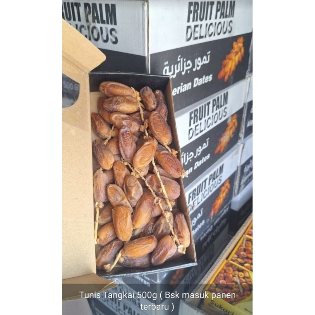 kurma tunisia tangkai 500gram
