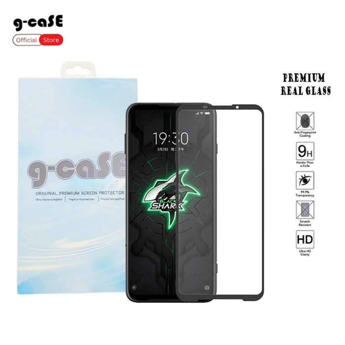 G-caSE Tempered Glass Xiaomi Black Shark I II 1 2 2Pro 3 3S 3Pro 4 4S 4Pro 5 5Pro 5RS rs S  Anti Gor