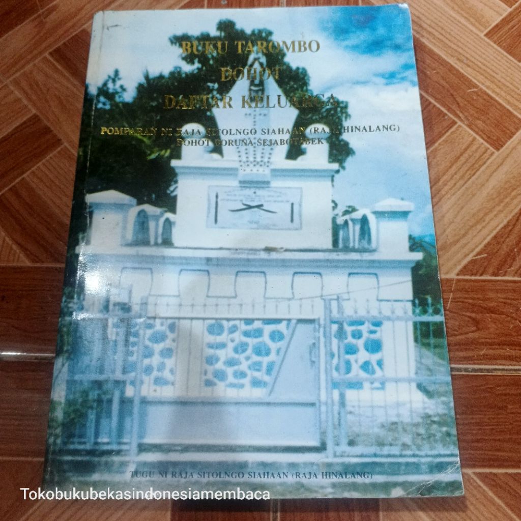 BUKU TAROMBO DOHOT DAFTAR KELUARGA