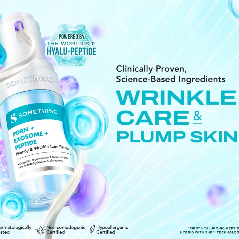 SOMETHINC PDRN + Exosome + Peptide Plumpy & Wrinkle Care Serum