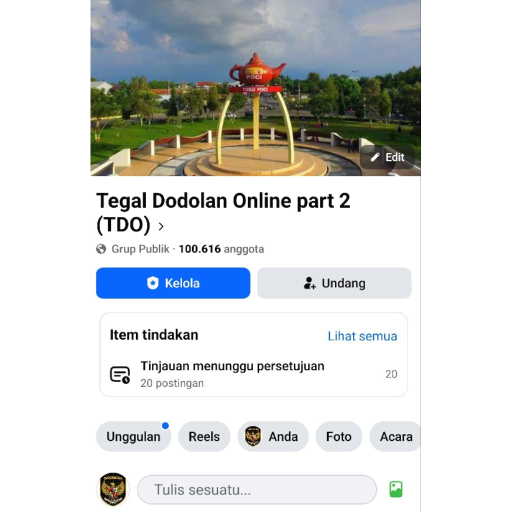 Grup Facebook / Fb 100k Followers