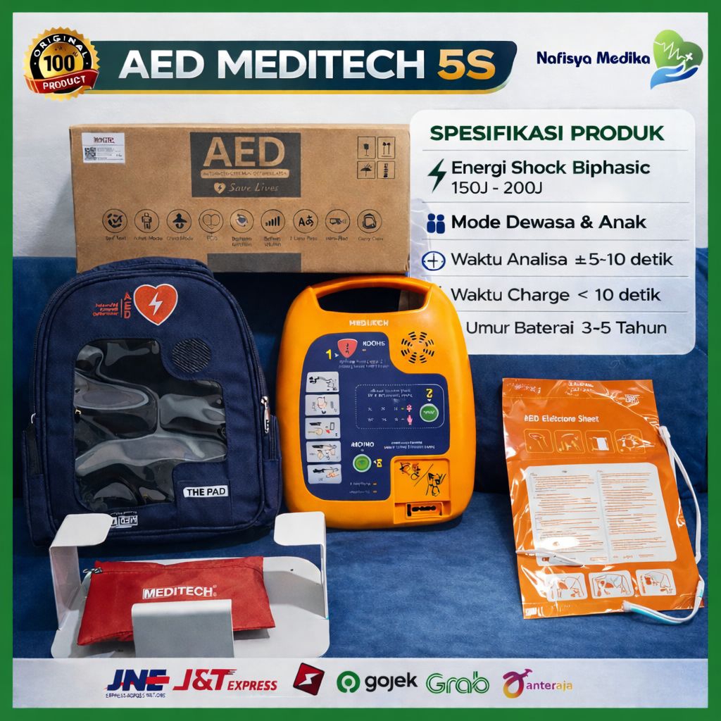Aed Defibrillator Meditech - Aed Meditech Bahasa Indonesia