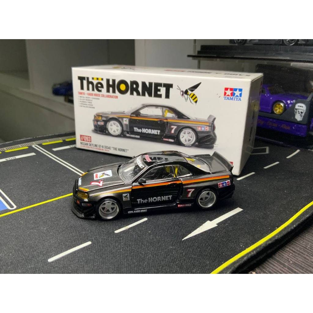 Mini GT Kaido House Nissan Skyline GT-R (R34) "THE HORNET"