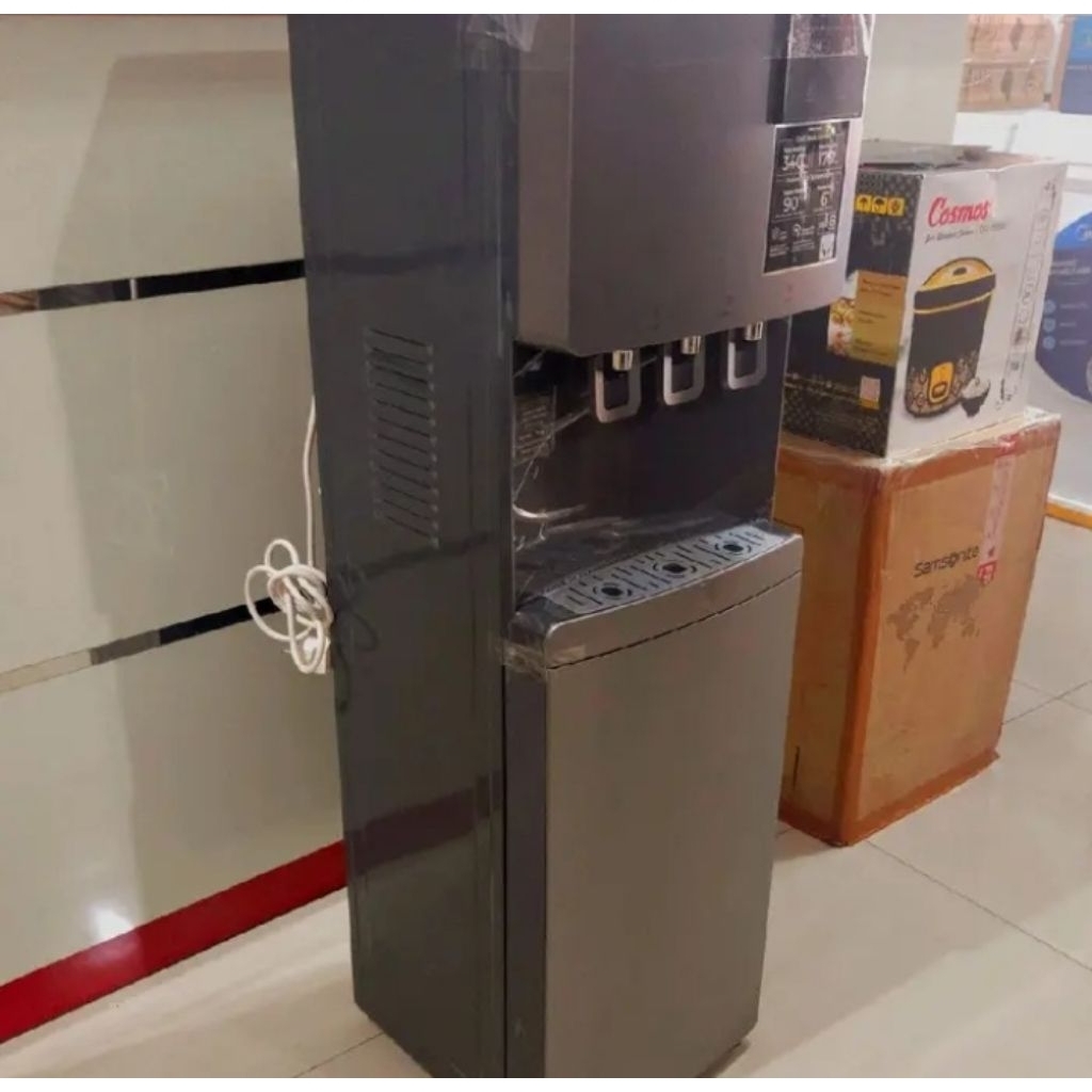 DISPENSER AIR GALON BAWAH POLYTRON PWC 888 YUV BS GREY Water BS PABRIK