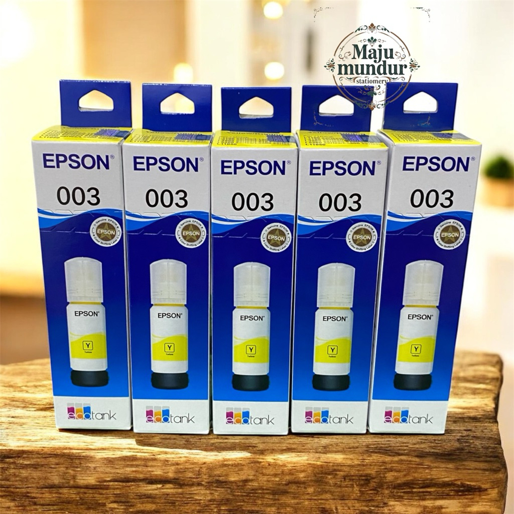 1 PCS TINTA EPSON 003 YELLOW(KUNING) ORIGINAL L1110,L3110()