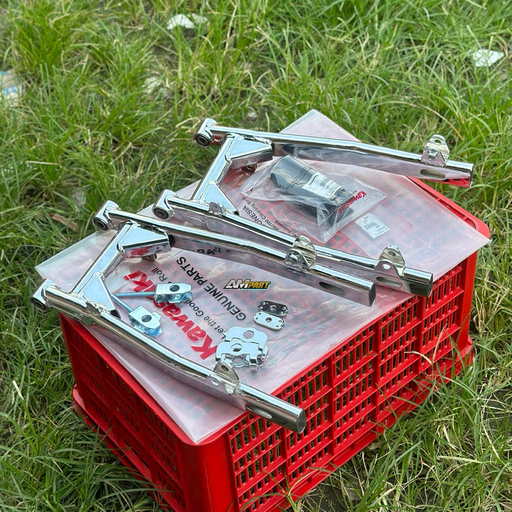 SWING ARM KAWASAKI W175 ORIGINAL CROM PNP CB GL100 GL MAX PRO SET TINGGAL PASANG