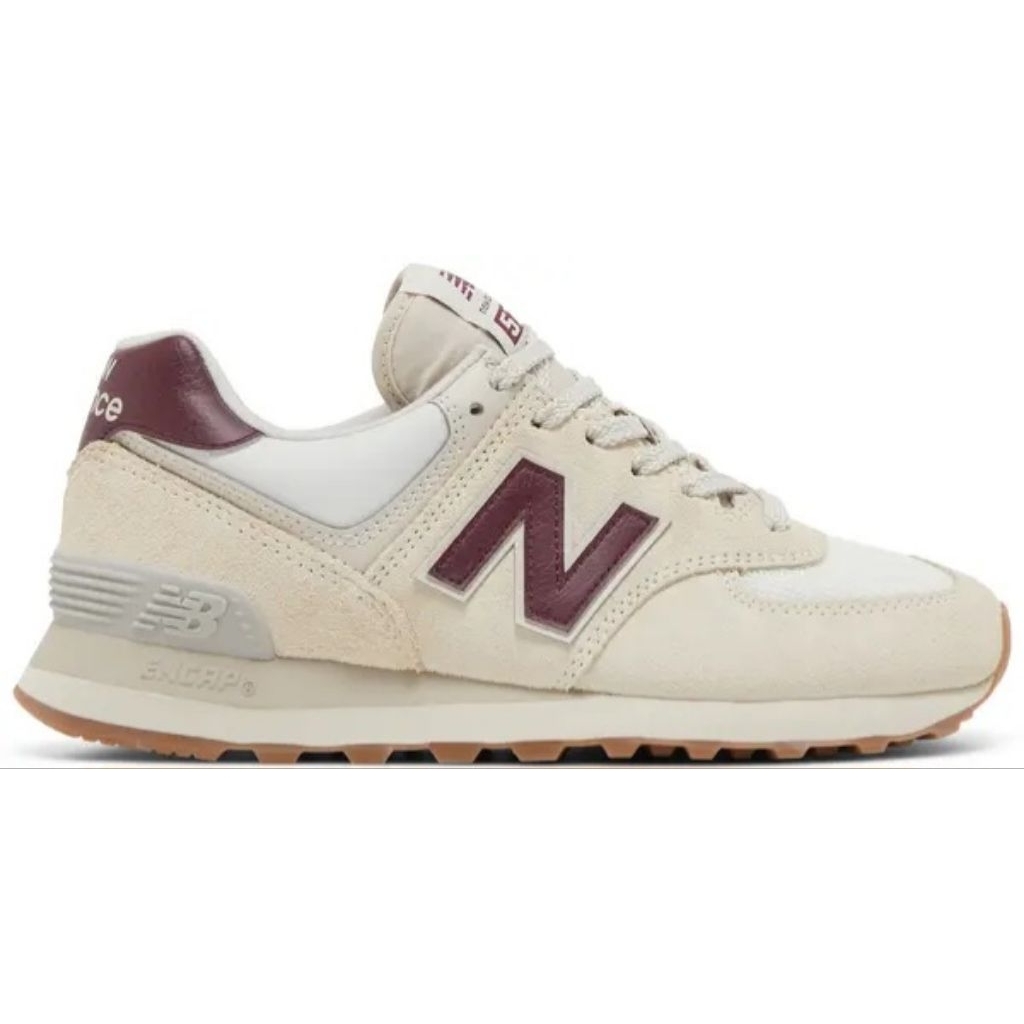 Sepatu NB 574 Moonbeam Burgundy SKU WL574RCF