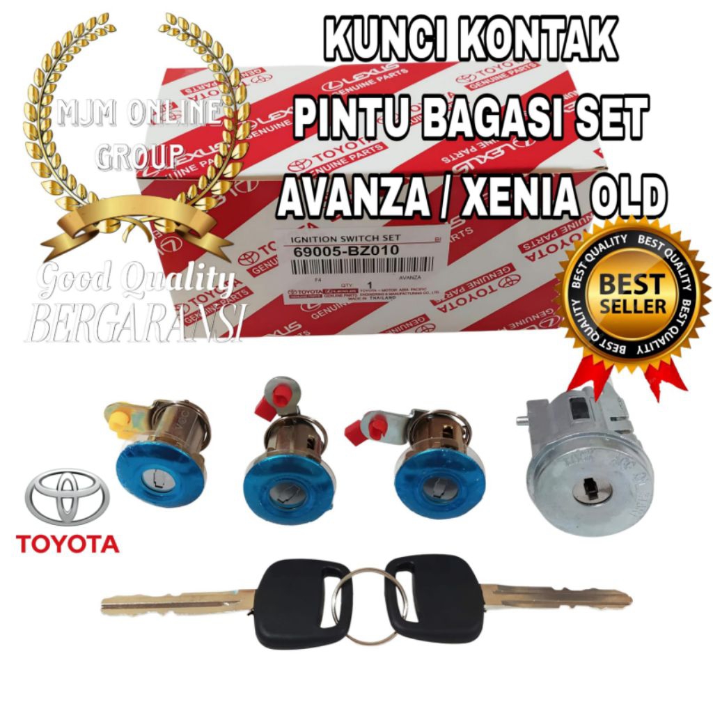 Kunci kontak Kunci pintu set Avanza Xenia lama 1set 2004-2015