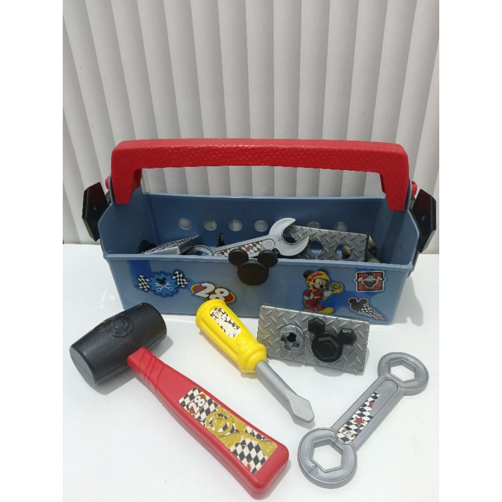preloved mainan Disney Mickey Mouse tool kit