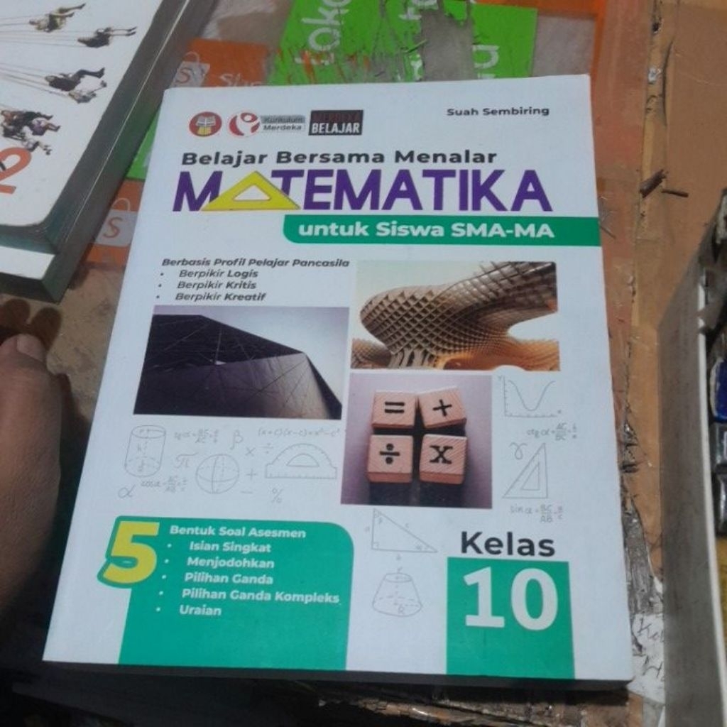 BUKU MATEMATIKA UNTUK SMA KELAS 10/X/1 KURIKULUM MERDEKA PENERBIT YRAMA WIDYA