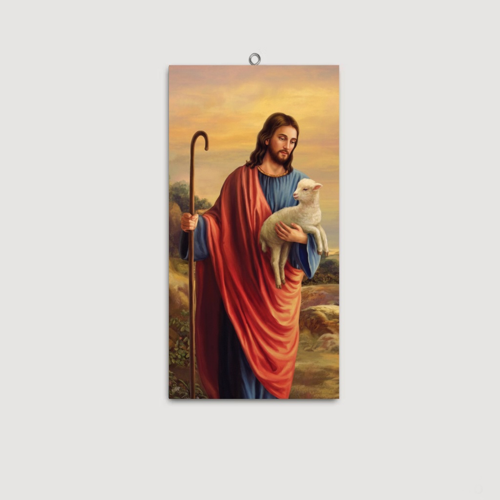 Hiasan Dinding Poster Yesus / Walldecor Gambar Yesus / Hiasan Kristen Protestan Katolik