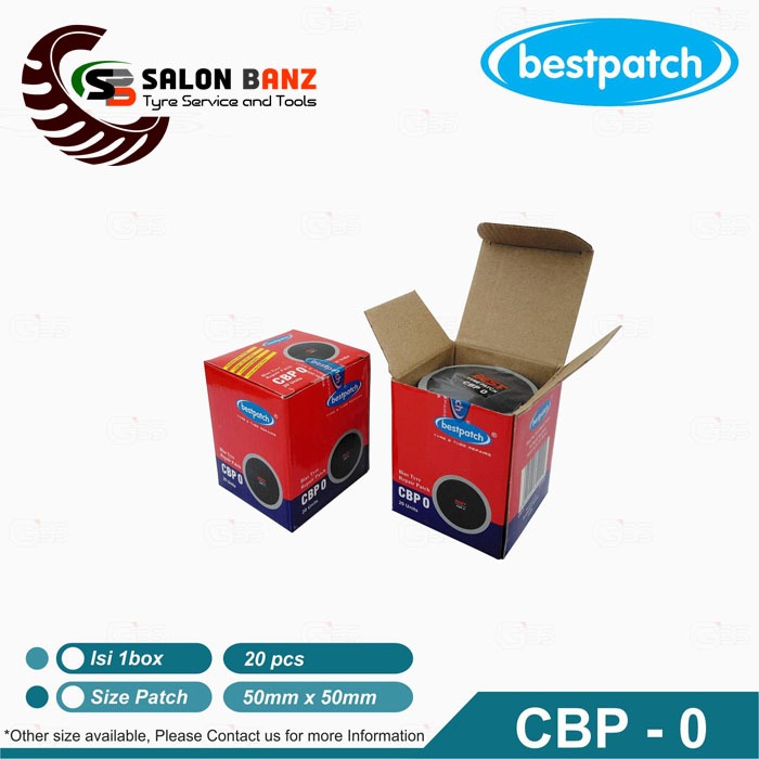 Bestpatch CBP 0 Karet Tambal Ban Tip top / Bestpatch Karet Tambal Ban Luar