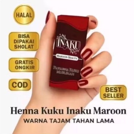 (Ready Surabaya) INAKU INAI KUKU/KUTEK HALAL SAH BUAT SHOLAT