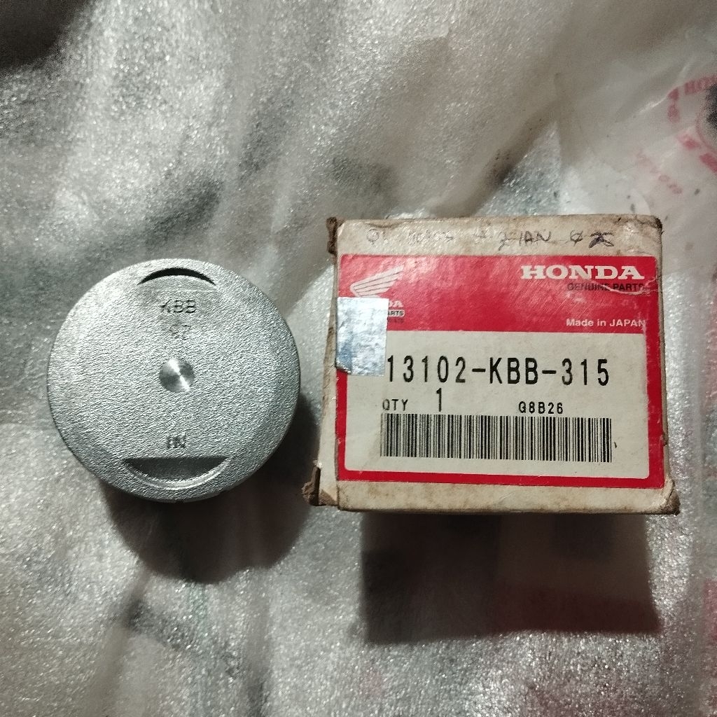 13102 KBB 315 dijual original import made in japan ahm astra honda Motor hgp genuine part piston sek