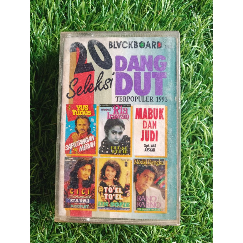 kaset pita 20 seleksi dangdut terpopuler 1992