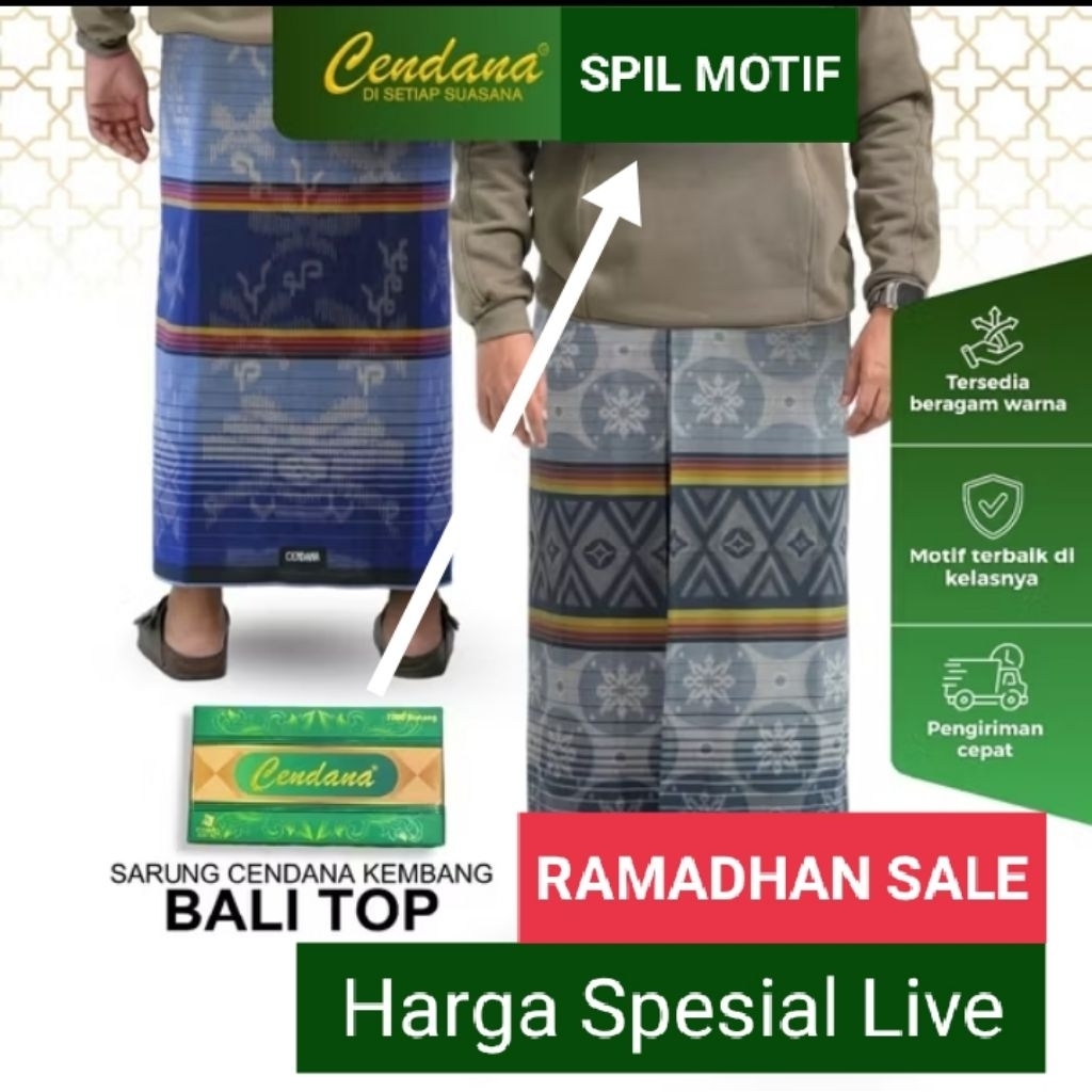 SARUNG CENDANA 100% ORIGINAL