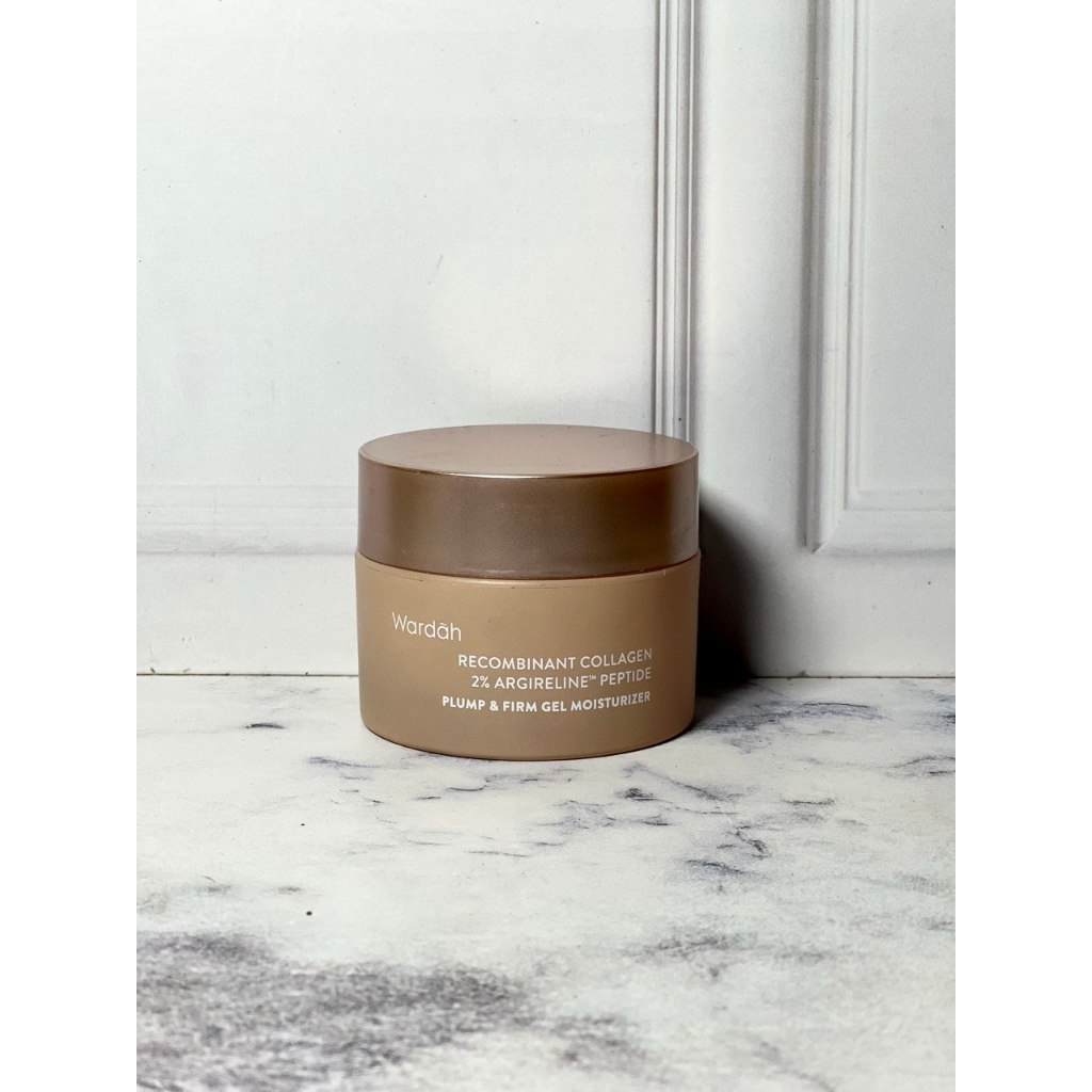 [PRELOVED ORI] WARDAH Collagen Moisturizer - Plump & Firm Recombinant Collagen + 2% Argireline Pepti