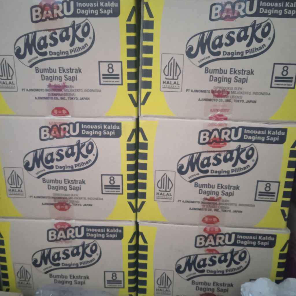 Termurah ( 1dus) Bumbu Kaldu Masako Sapi/Ayam  /1 us isi 60renteng