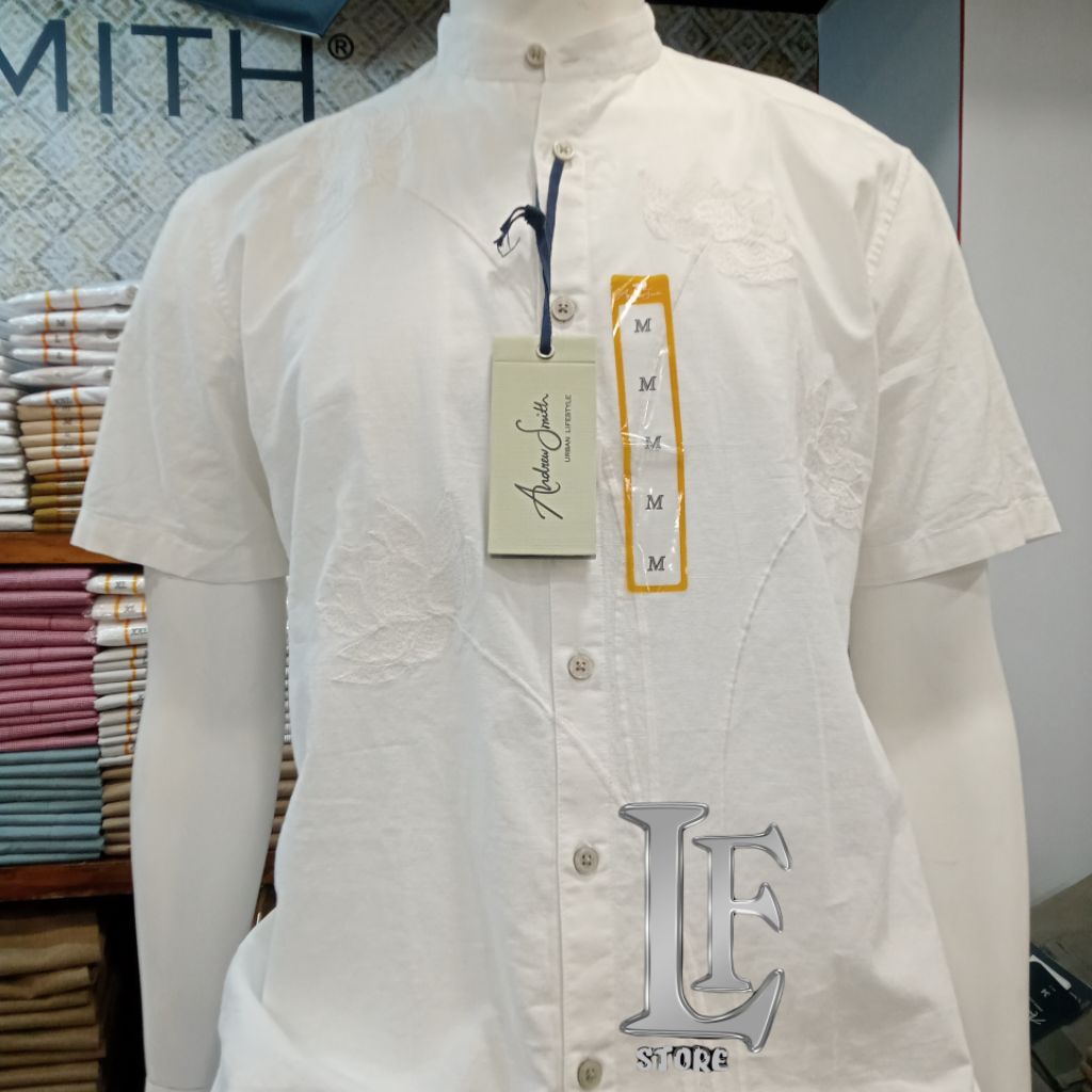 Andrew Smith Kemeja Koko Lengan Pendek AAHAJS0084P 08A