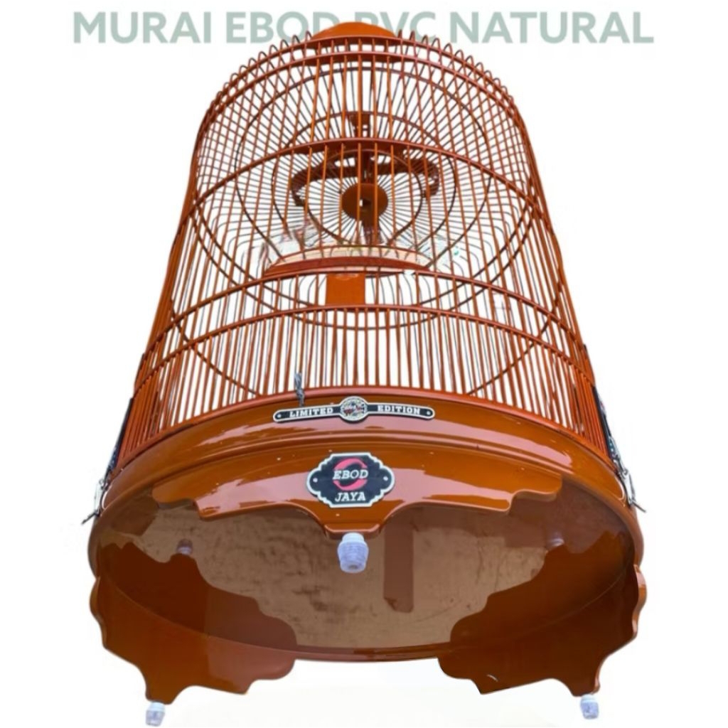 (GOJEK)KANDANG SANGKAR MURAI PVC POLOS REBORN EBOD JAYA NO 2
