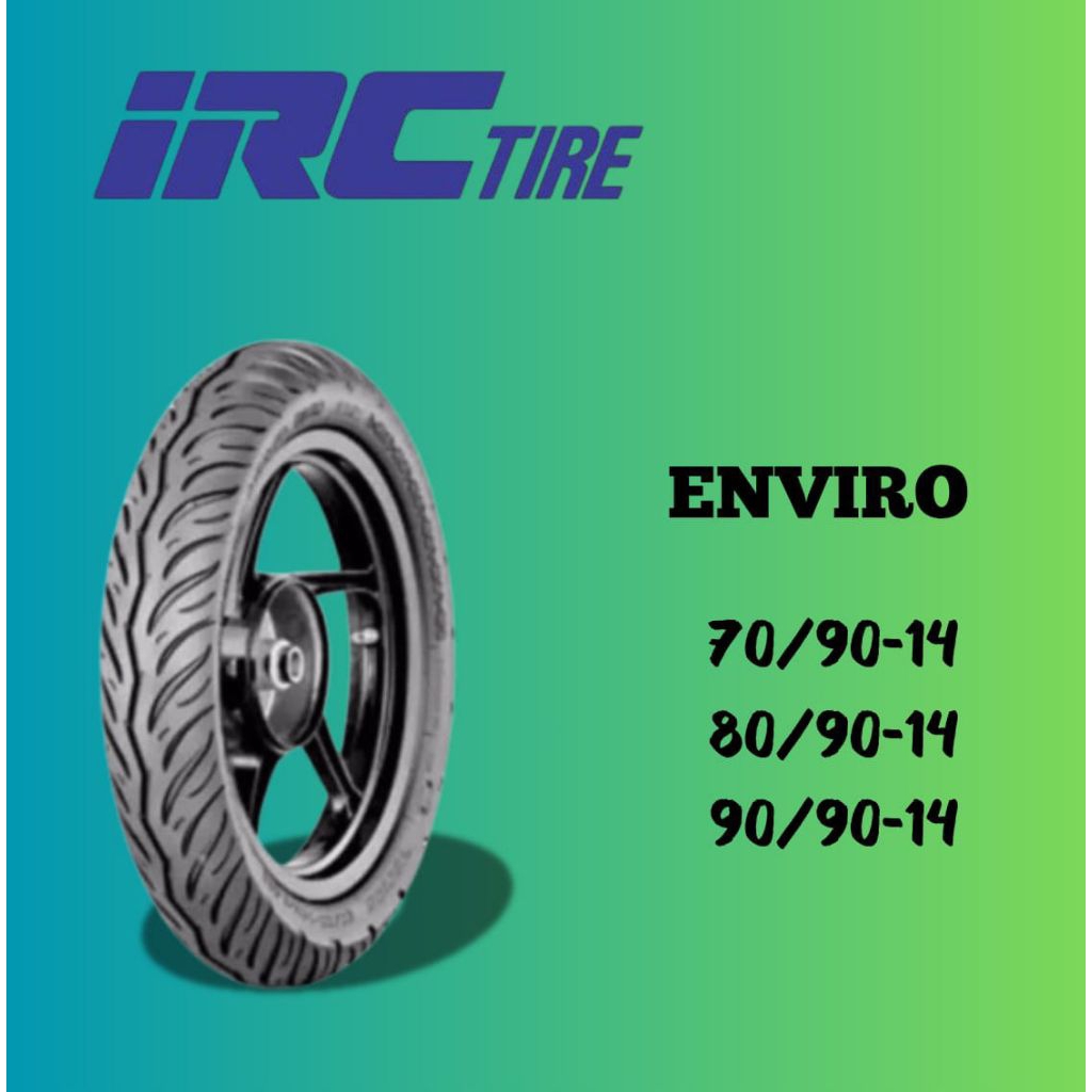 IRC Ban Luar Tubeless ENVIRO Ring 14 Motorcycle Matic