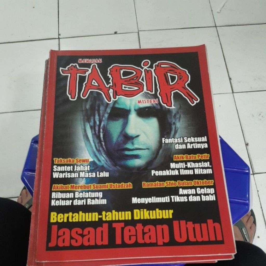 MAJALAH MENGUAK TABIR MISTERI 2013 BUKU BEKAS