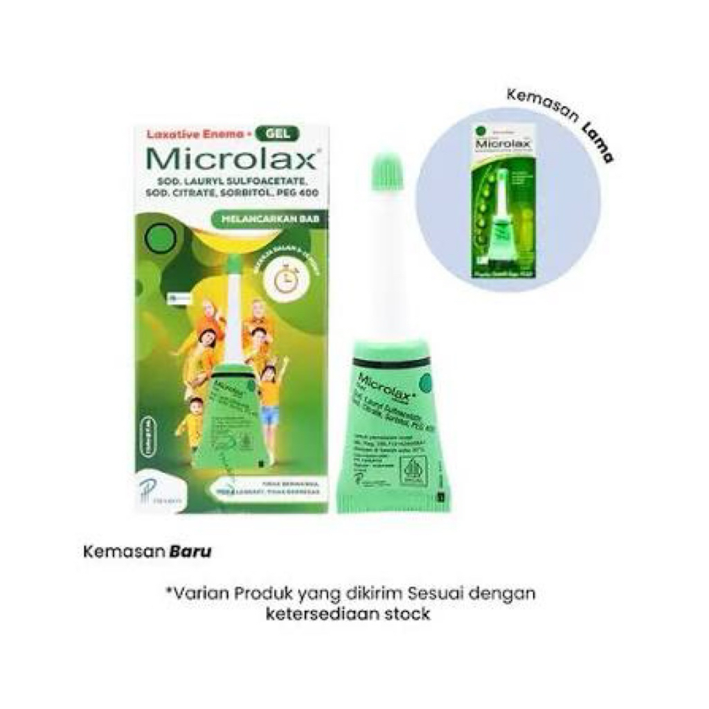Microlax Gel 5ml Untuk Anak Dan Dewasa