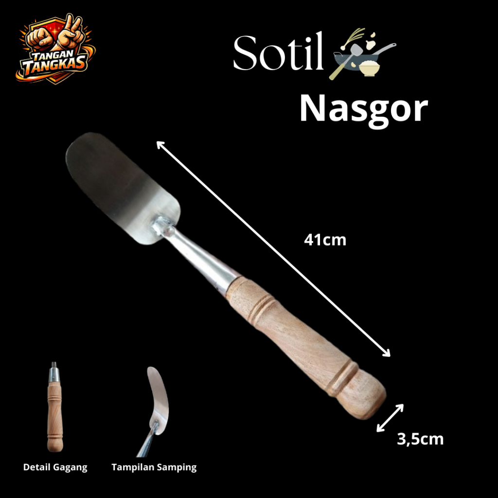 sutil nasi goreng / sotil nasi goreng / spatula nasi goreng / serok nasi goreng Kitchenware set