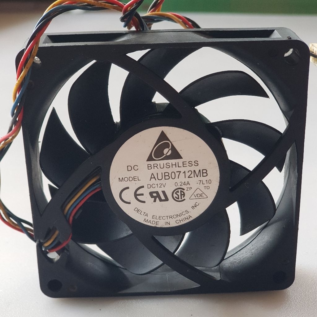 Kipas Fan DELTA DC12V_0.24A 7x7 4pin