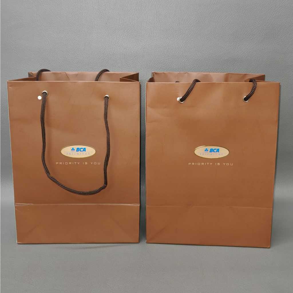 BCA Prioritas Tas Paperbag Shopping Bag  REALPICT TERMURAH