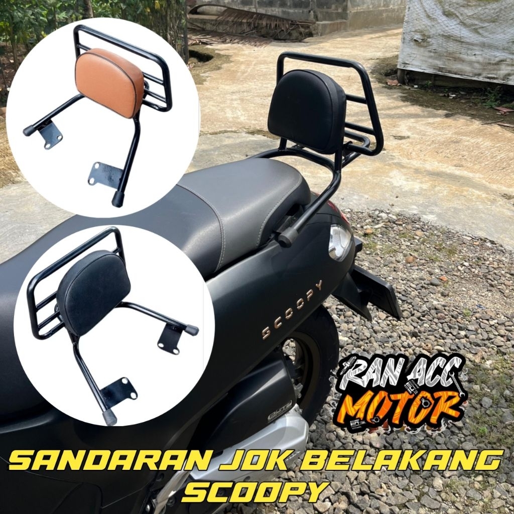Sandaran Motor Scoopy Lipat Sandaran Motor Scoopy 2012_2025