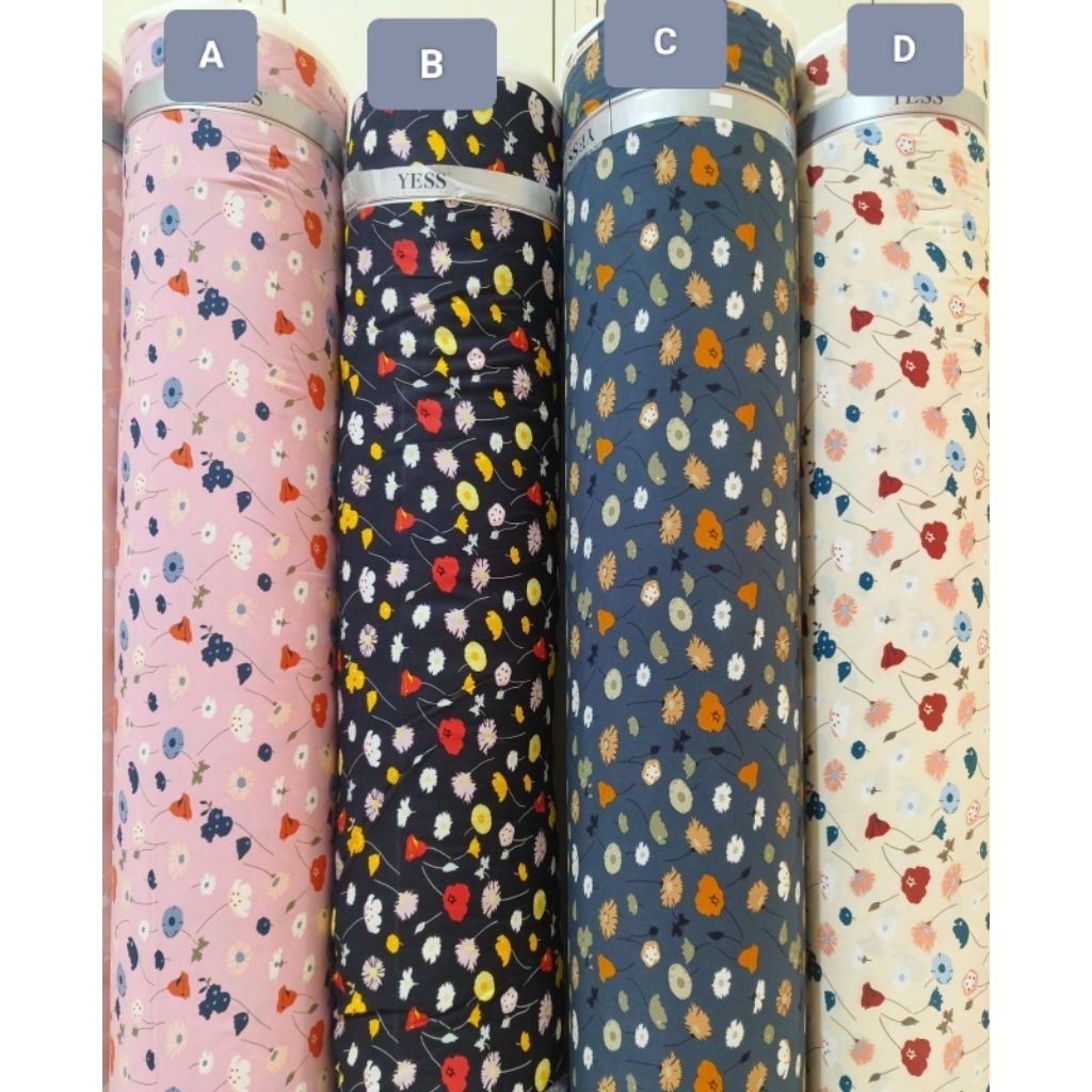 KATUN RAYONPREMIUM VISCOUS Harga Murah Kualitas Bagus,Bahan Halus,Lembut Dan Jatuh Di Badan(PREMIUM 