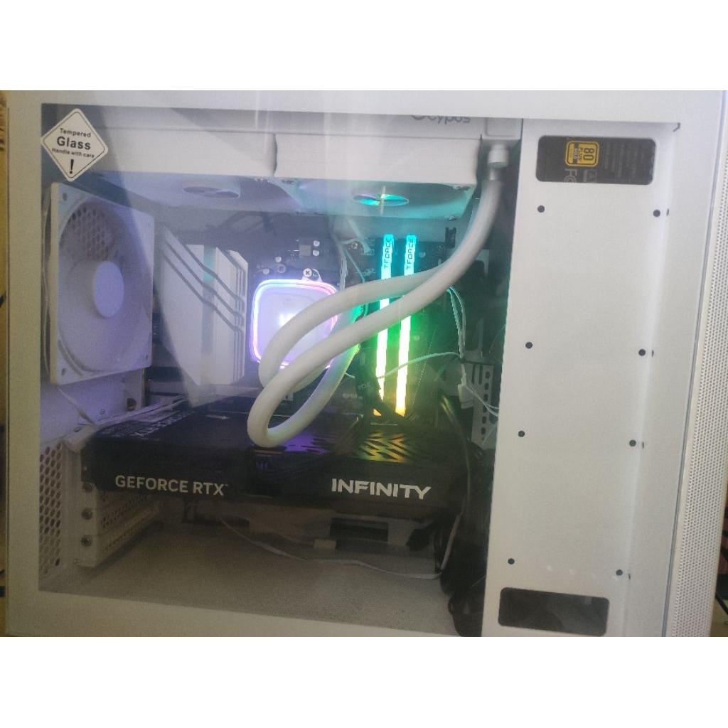 PC + Monitor Gaming AMD Ryzen 7 8700F | Nvidia RTX 5060 OC 8GB | Komputer PC Editing Rendering Strea