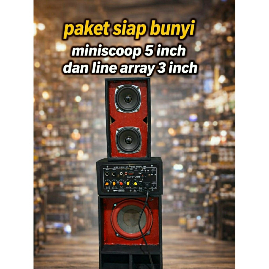 Paket Sound System Miniatur