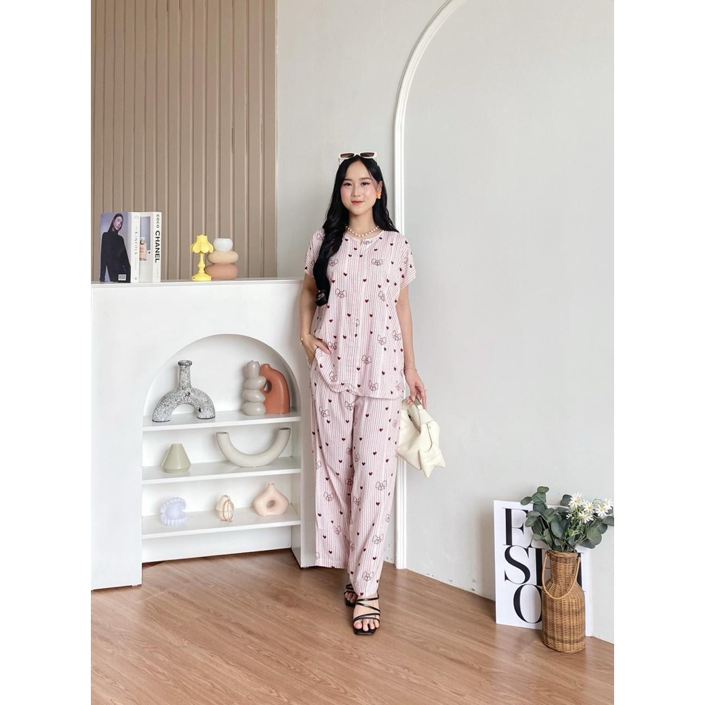 felicitystore.id l One Set Kekinian Rayon premium - Aisha set panjang