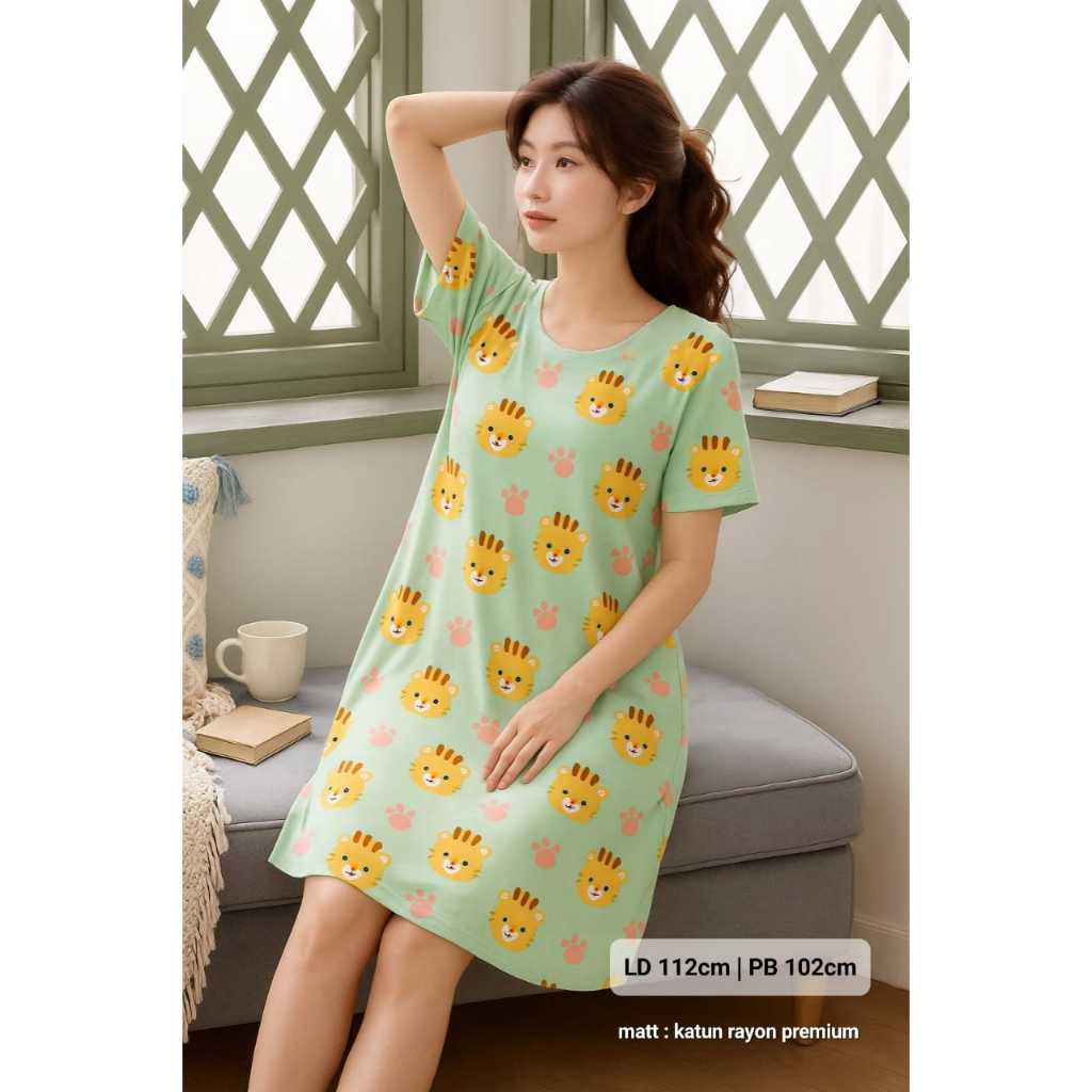 GROSIR BAJU MURAH - Daster Rayon Premium Viscose/ Daste Tidur Allsize/ Daster Murah/ Daster Karakter