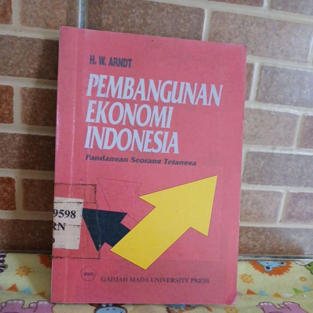 BUKU PEMBANGUNAN EKONOMI INDONESIA BEKAS ORIGINAL
