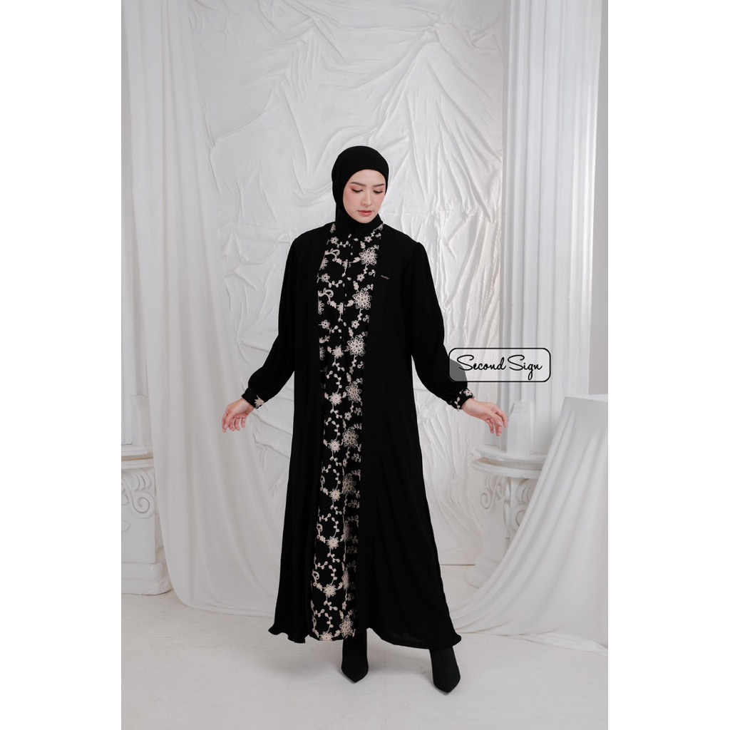 Skyshop Hijab Jovita Dress Series Raya Terbaru By Second Sign