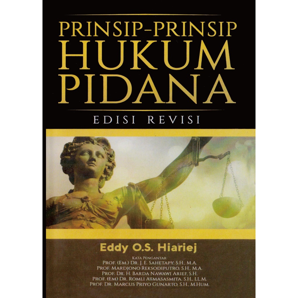PRINSIP-PRINSIP HUKUM PIDANA - Eddy O.S. Hiariej