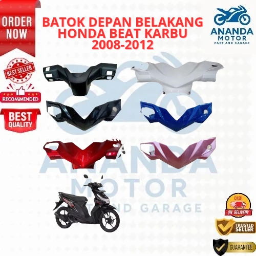 BATOK DEPAN BELAKANG HONDA BEAT KARBU 2008 2009 2010 2011 2012 WARNA BERKWALITAS GRADE ORIGINAL