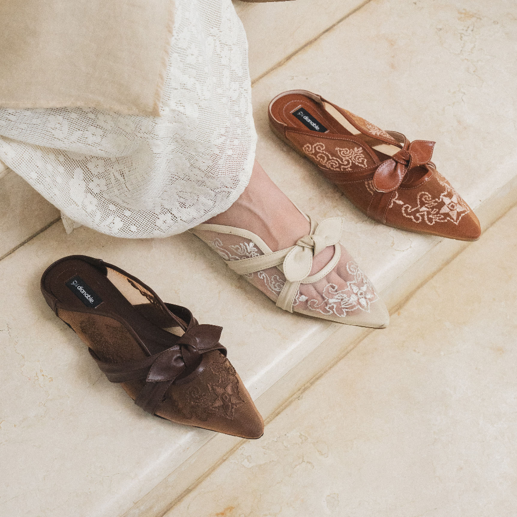 Dianable - Carol Flat Mules Shoes Dianable